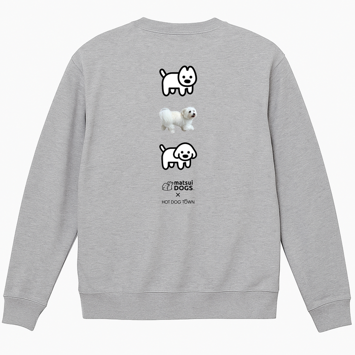 My DOG meets matsui DOGS- SWEAT SHIRT