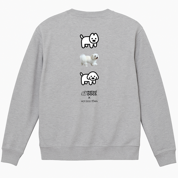 My DOG meets matsui DOGS- SWEAT SHIRT