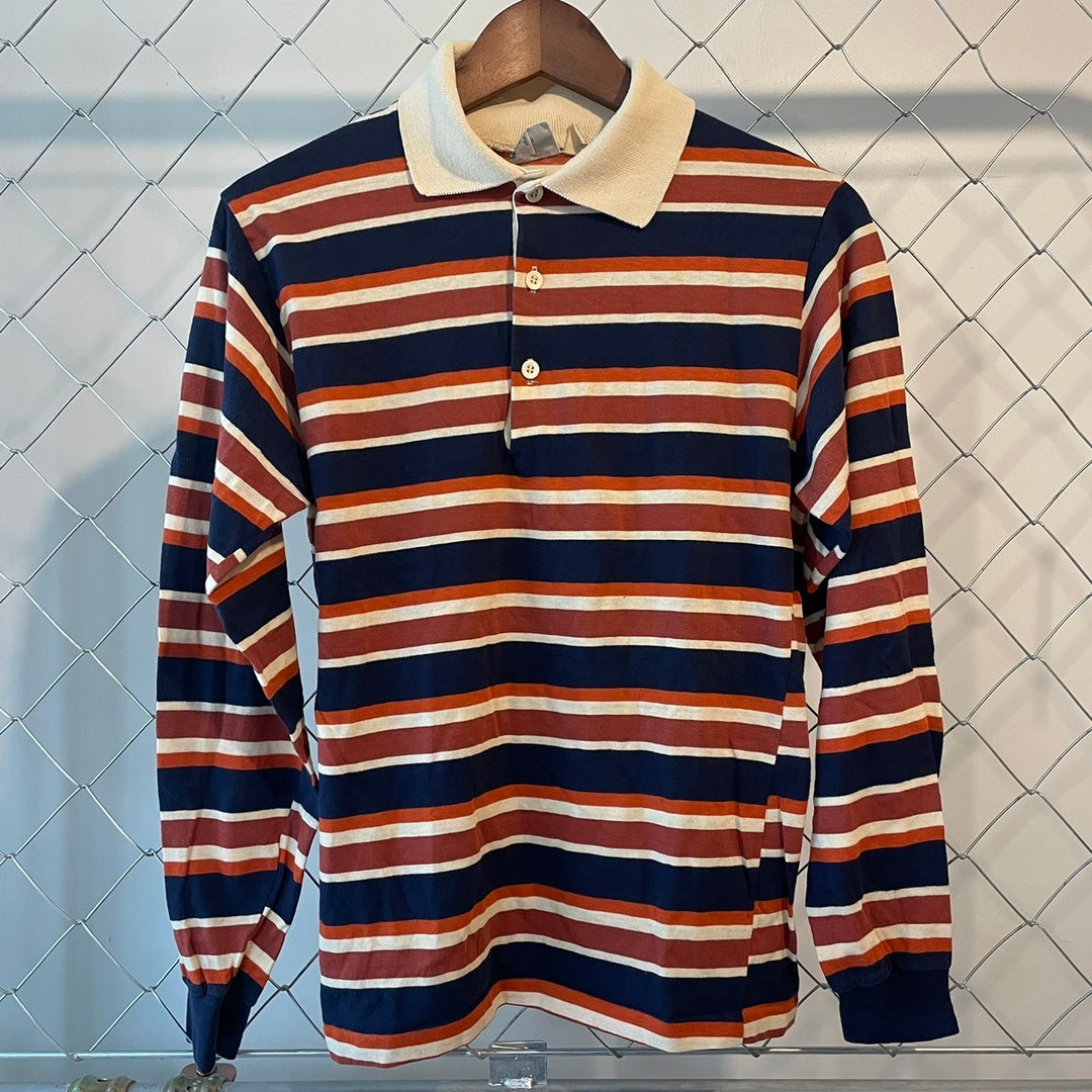 L/S STRIPED POLO