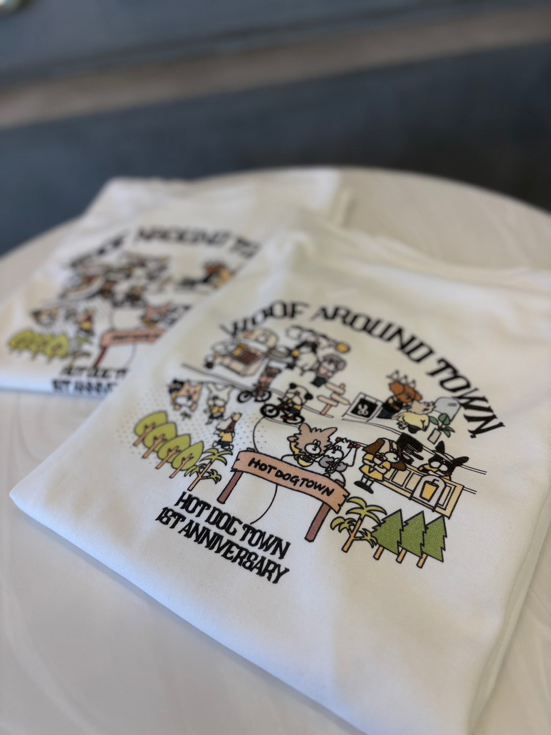 [HOT DOG TOWN Ariake 1周年記念] I'm Dogger LONG SLEEVE TEE