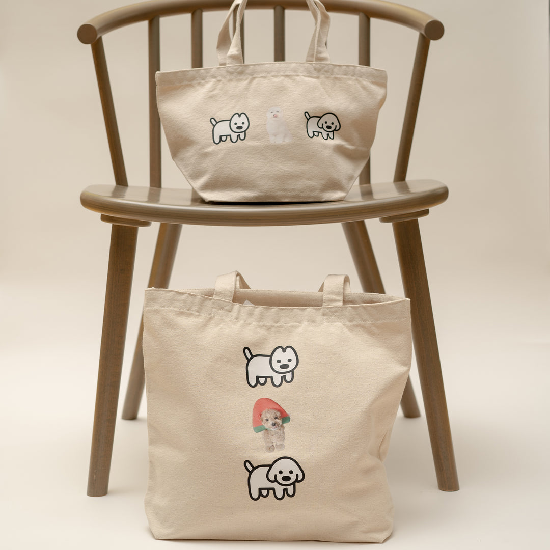 My DOG meets matsui DOGS- OSANPO BAG